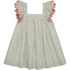 Chloe Dress, Polkadot Floral - Dresses - 1 - thumbnail