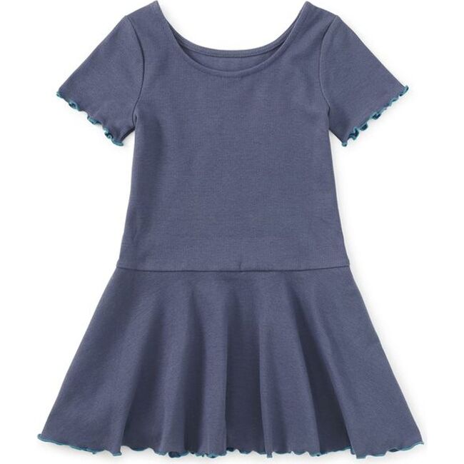Ruffle Skater Ribbed Dress, Triumph - Dresses - 2
