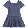 Ruffle Skater Ribbed Dress, Triumph - Dresses - 2