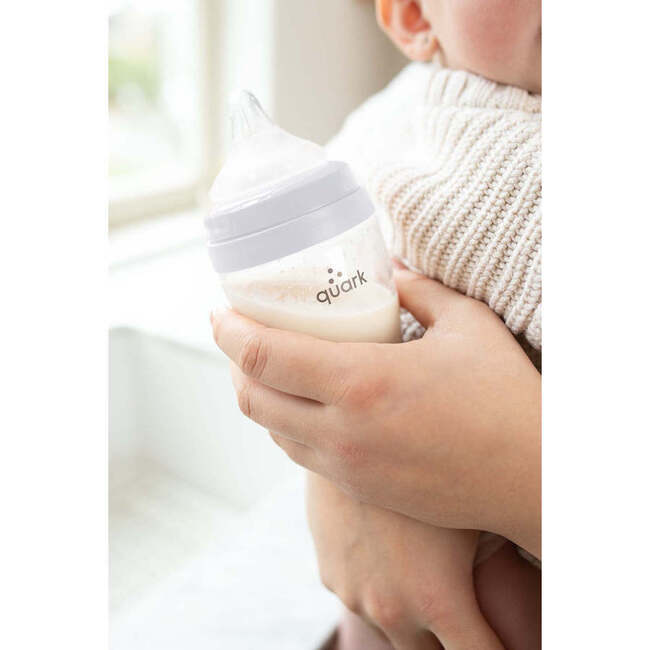 BuubiBottle Hybrid Combo Feeding Baby Bottle Gift Set, Grey - Bottles - 5