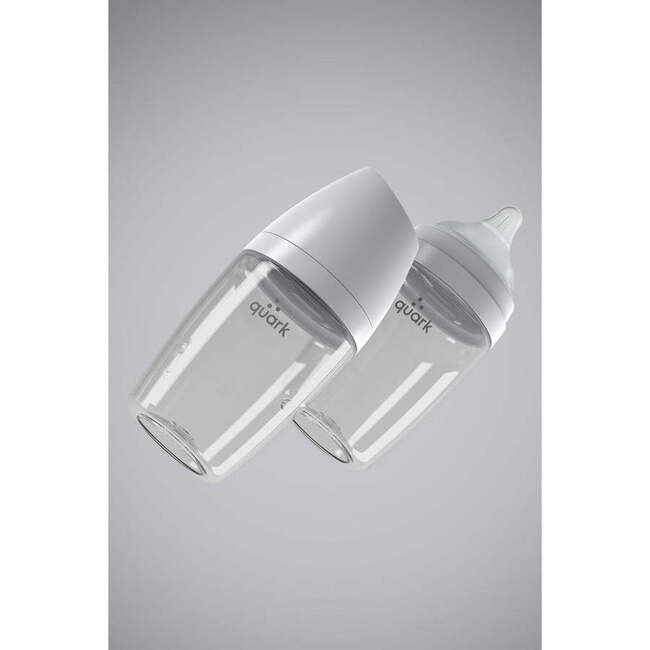 BuubiBottle 2 Pack Combo Feeding Baby Bottle MINI, Grey - Bottles - 4