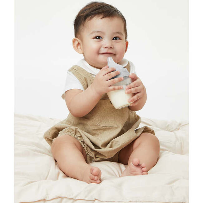 BuubiBottle 2 Pack Combo Feeding Baby Bottle MINI, Grey - Bottles - 6
