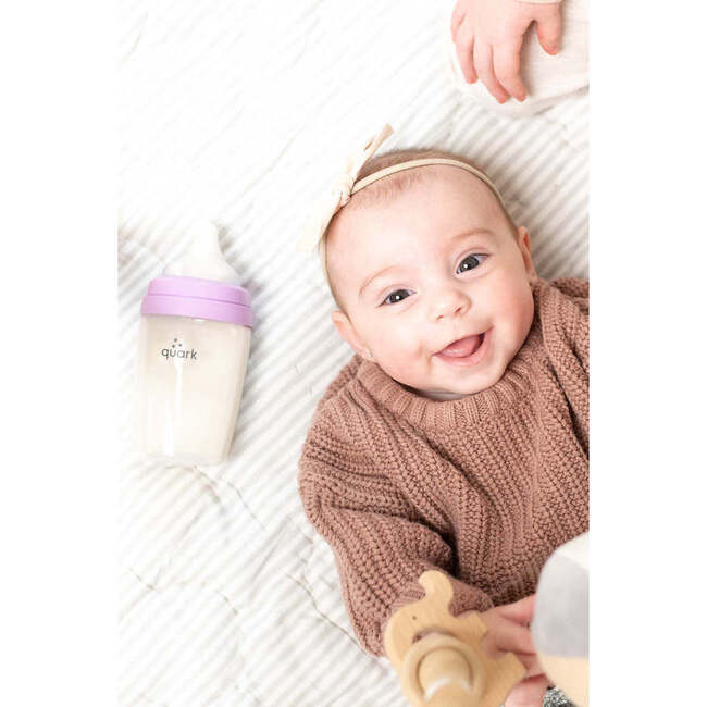 BuubiBottle 2 Pack Combo Feeding Baby Bottle MAX, Purple - Bottles - 2