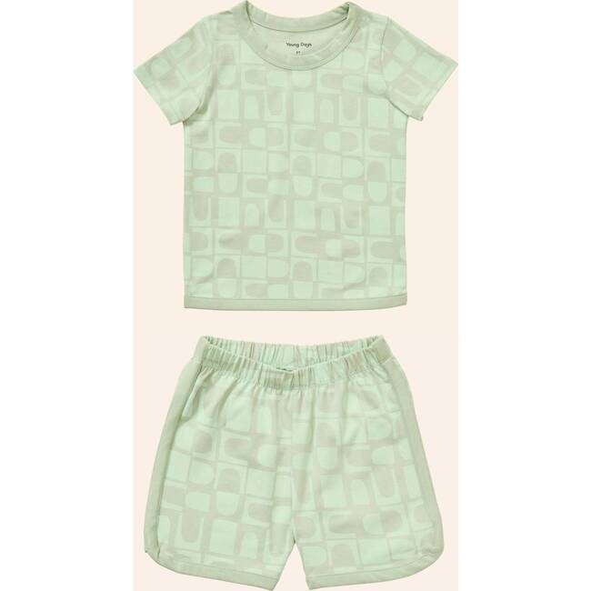 Tee and Shorts Set, Green