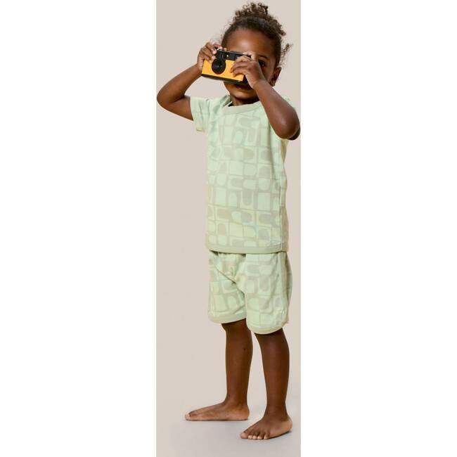 Tee and Shorts Set, Green - Mixed Apparel Set - 2