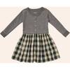 Sonoma Dress, Charcoal/Plaid - Dresses - 1 - thumbnail