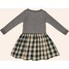 Sonoma Dress, Charcoal/Plaid - Dresses - 3