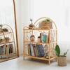 After The Rain Handcrafted Rattan Shelf, Natural - Bookcases - 7