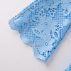 Gianna Embroidery Mini Dress, Powder Blue - Dresses - 5