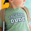 Preschool Varsity Short Sleeve T-Shirt, Sage - T-Shirts - 3