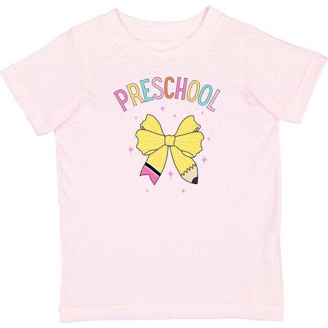 Preschool Pencil Bow Short Sleeve T-Shirt, Ballet