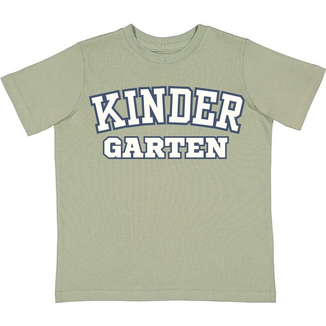 Kindergarten Varsity Short Sleeve T-Shirt, Sage