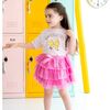 Kindergarten Pencil Bow Short Sleeve T-Shirt, Ballet - T-Shirts - 2