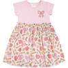 Back To School Cutie Patch Short Sleeve Tutu Dress, Multi - Dresses - 1 - thumbnail