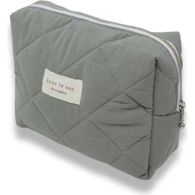 Quilted Pouch, Mint