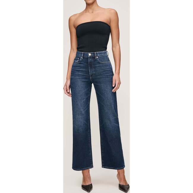 Karmine Refined Wide Leg Straight Vintage, Dark Sea