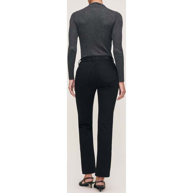 Mara Straight Instasculpt, Black - Jeans - 3