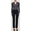 Mara Straight Instasculpt, Black - Jeans - 4