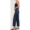 Karmine Refined Wide Leg Straight Vintage, Dark Sea - Jeans - 3
