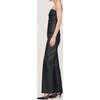Karmine Refined Wide Leg Straight Vintage, Black Coated - Jeans - 2