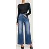Hepburn Wide Leg Vintage, Oceanside - Jeans - 1 - thumbnail