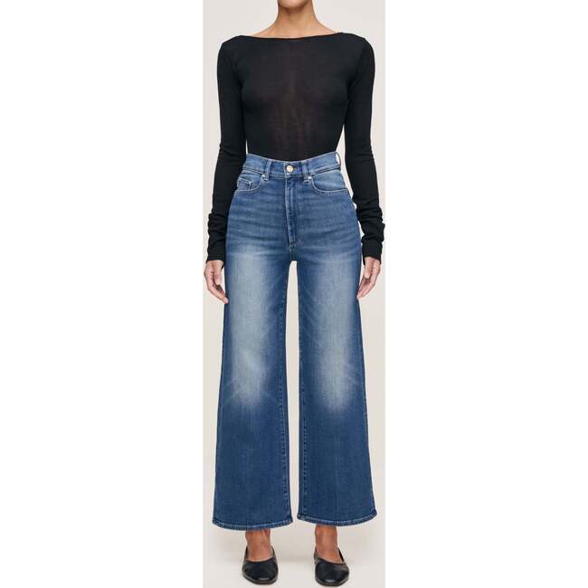 Hepburn Wide Leg Vintage, Oceanside - Jeans - 4