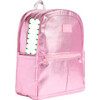 Kane Double Pocket Large Backpack, Pink/Silver - Backpacks - 2