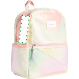 Kane Double Pocket Backpack, Tie Dye Patchwork - Backpacks - 2