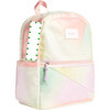 Kane Double Pocket Backpack, Tie Dye Patchwork - Backpacks - 2