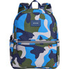 Kane Double Pocket Backpack, Camo - Backpacks - 1 - thumbnail