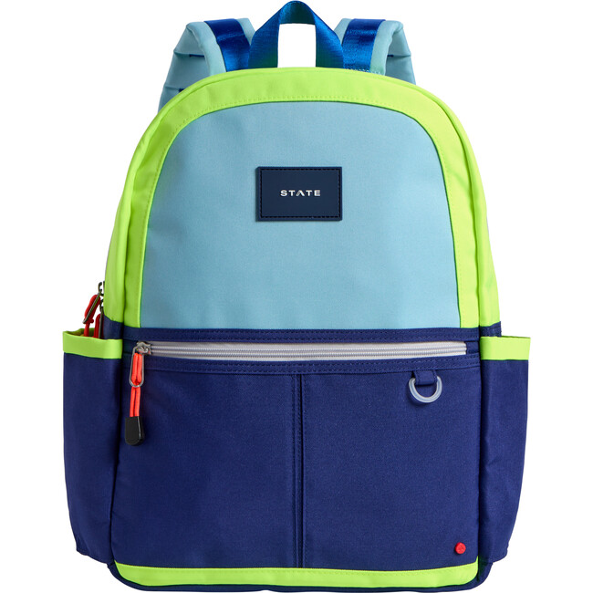 Kane Backpack, Navy/Neon