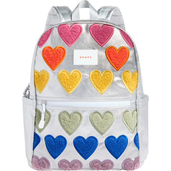 Kane Backpack, Fuzzy Hearts