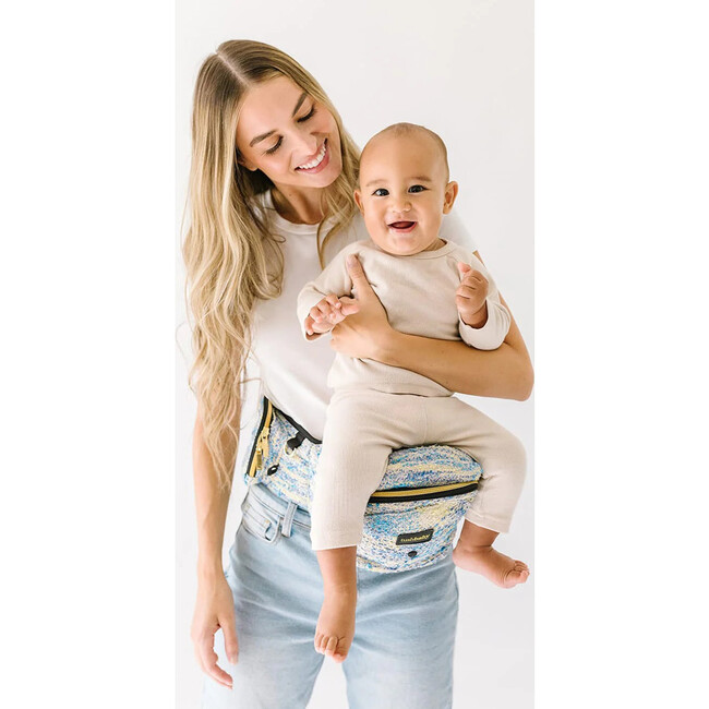 Tushbaby Hip Seat Carrier, Tweed - Carriers - 3