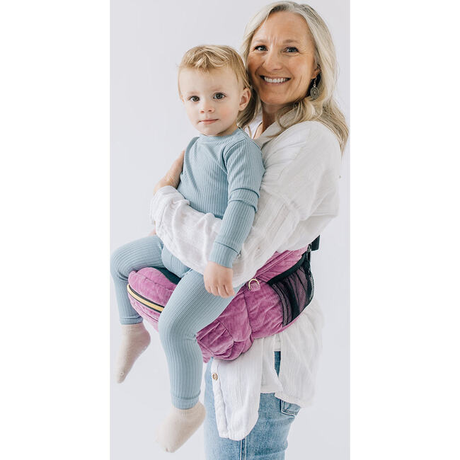 Tushbaby Hip Seat Carrier, Orchid - Carriers - 5