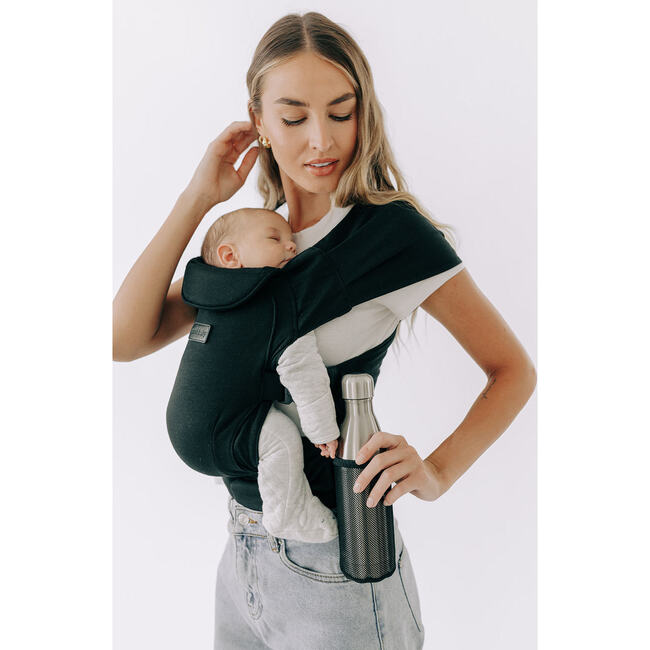 Pearl Newborn Carrier, Black - Carriers - 4