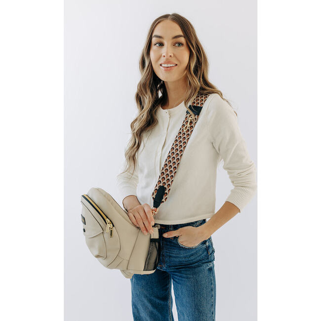 Hands-Free Carrier Set + Strap, Cream - Carriers - 5