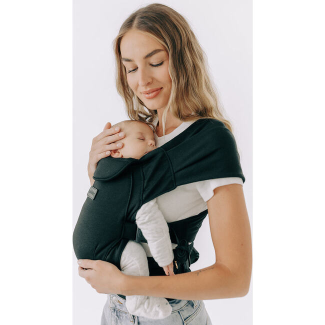 Pearl Newborn Carrier, Black - Carriers - 6