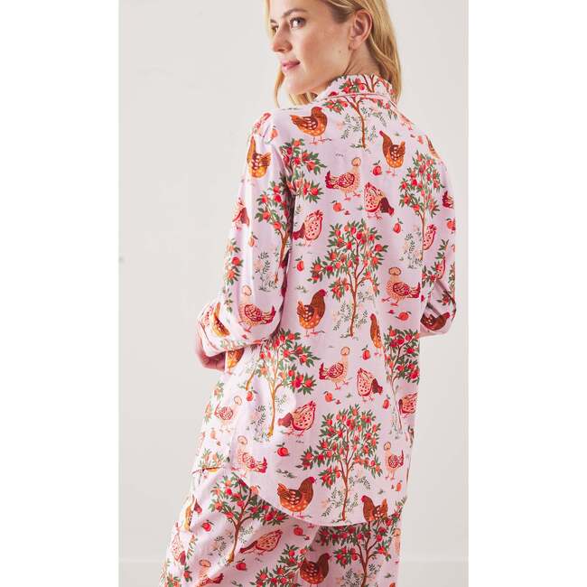 Hen House, Long PJ Set, Soft Blue - Pajamas - 2