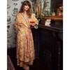 Bagheera, Satin Robe, Tobacco - Robes - 2