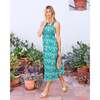 Geo Floral, Coastal Dress, Green Juice - Dresses - 3
