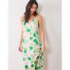 Lime Zest, Satin Chic To Sleep Nightie, Pink Salt - Nightgowns - 3