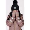 Winter Mittens Play, Taupe - Gloves - 2
