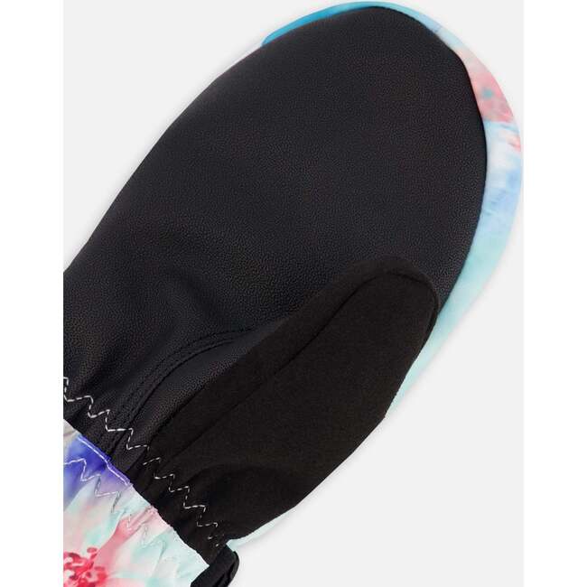 Winter Mittens Teknik, Blue Flower Print - Gloves - 5