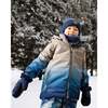Winter Mittens Play, Navy Blue - Gloves - 2