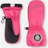 Winter Mittens Play, Flash Coral - Gloves - 1 - thumbnail