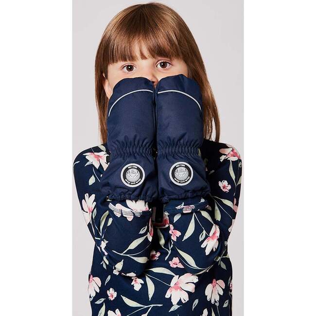 Winter Mittens Play, Navy Blue - Gloves - 3