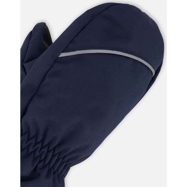 Winter Mittens Play, Navy Blue - Gloves - 4
