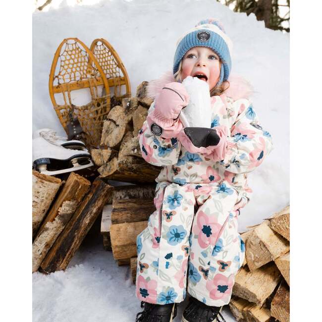 Winter Mittens Play, Dusty Pink - Gloves - 2