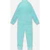 Two-Piece Thermal Underwear Set, Turquoise Blue - Underwear - 3