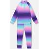 Two-Piece Thermal Underwear Set, Purple Gradient - Underwear - 1 - thumbnail